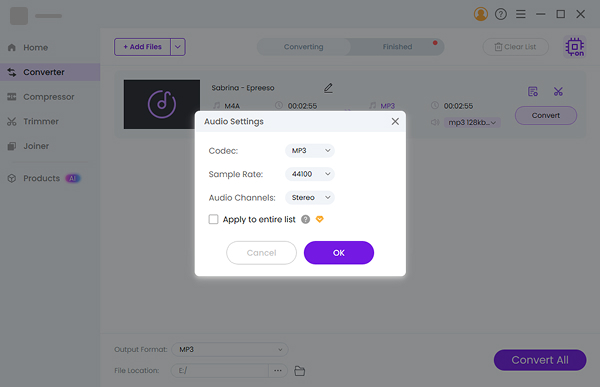 Fine-tune your audio